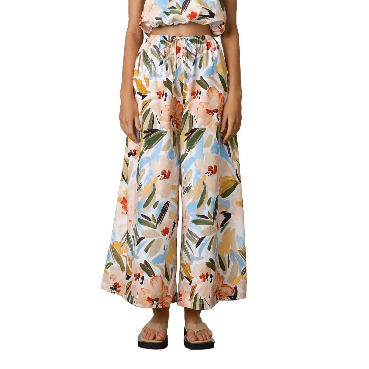 Zulu & Zephyr Summer Floral Cotton Pant